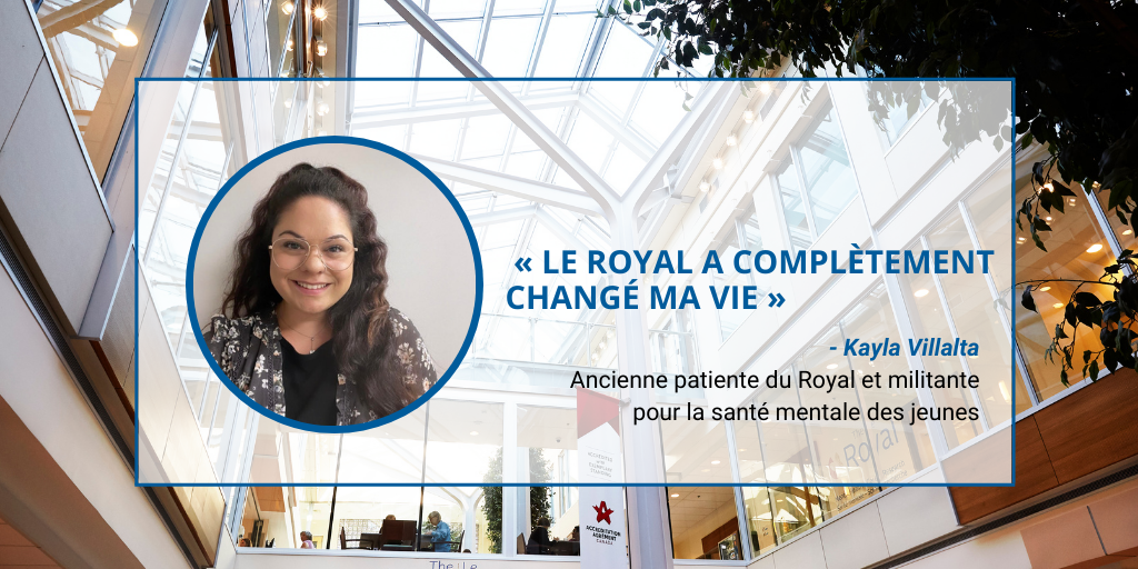"The Royal Changed My Life Completely"- Quote by Kayla Villalta in French
