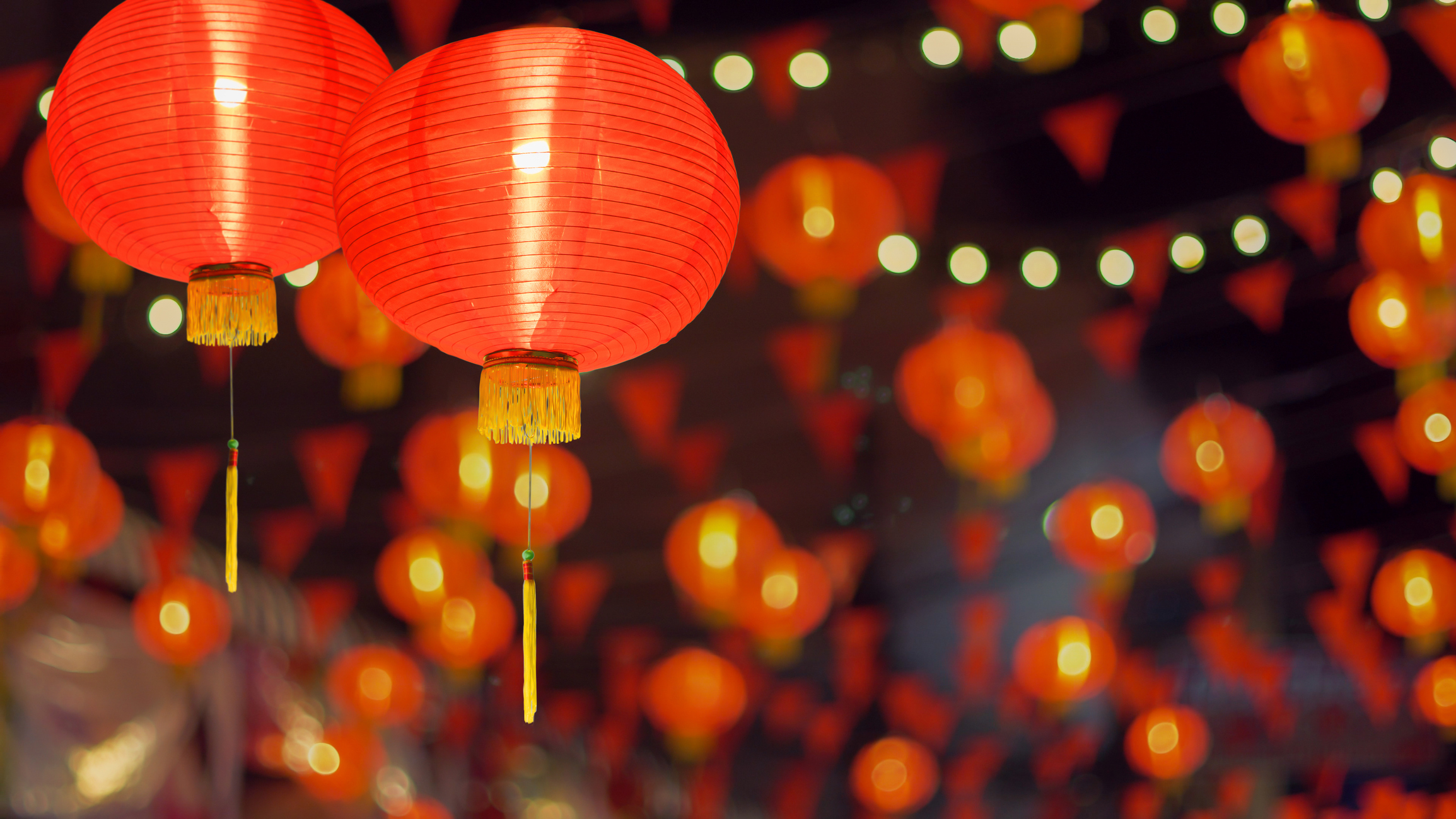 Lunar New Year lanterns