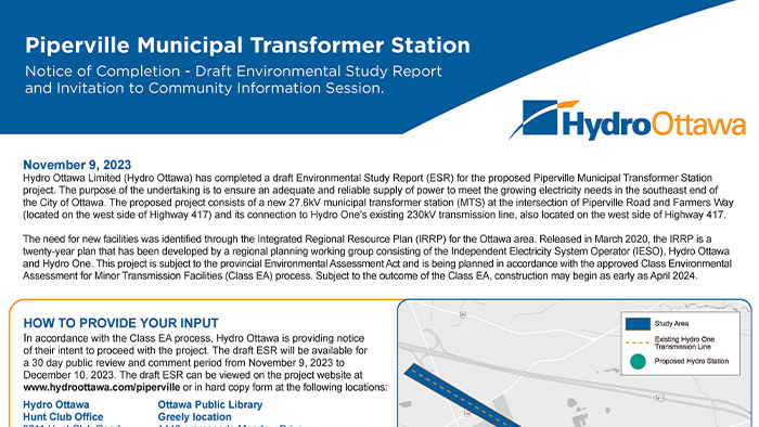 slide of info session presentation