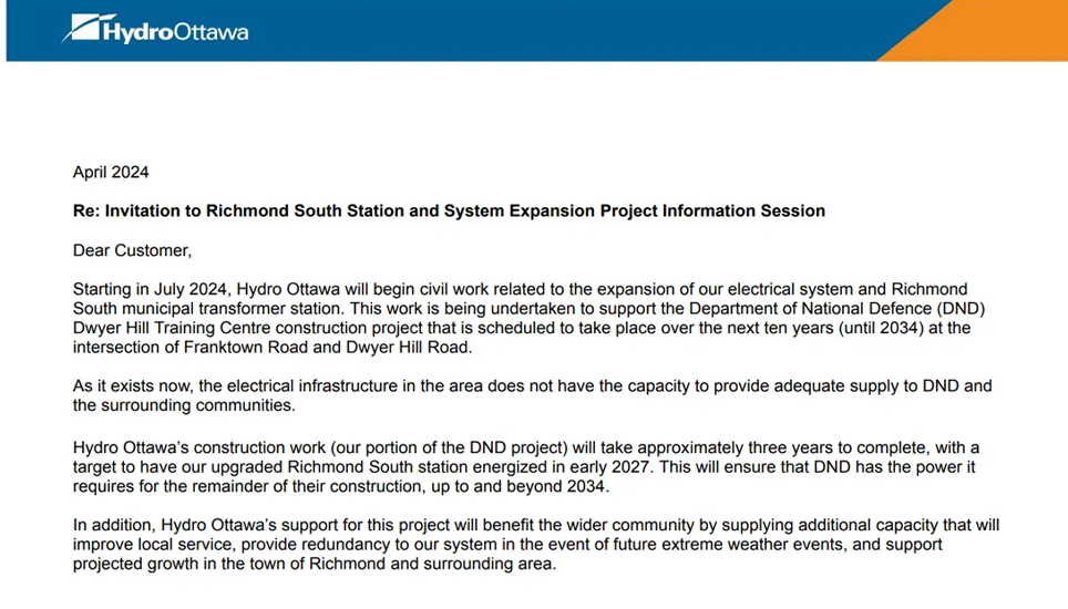 customer notification