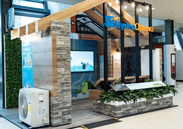Hydro Ottawa's eco home.